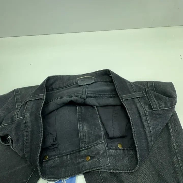 Saint Laurent Paris Yves Saint Laurent Black Denim Pants Size US 30 / EU 46 - 7 Thumbnail