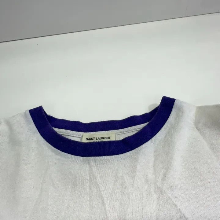 Saint Laurent Paris Yves Saint Laurent 1981 Handwritten Logo T-Shirt Size US S / EU 44-46 / 1 - 8 Thumbnail
