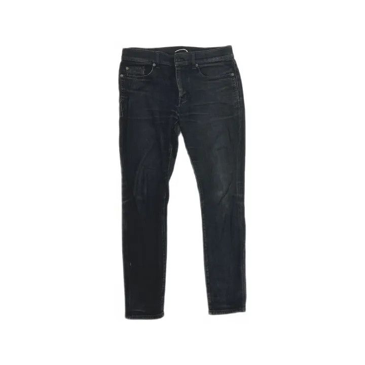 Saint Laurent Paris Saint Laurent Blue Casual Straight Jeans for Men Size US 32 / EU 48 - 2 Thumbnail