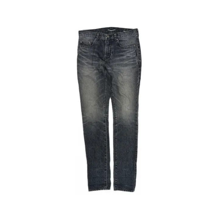 Saint Laurent Paris Yves Saint Laurent Black Casual Long Jeans Size US 30 / EU 46 - 2 Thumbnail