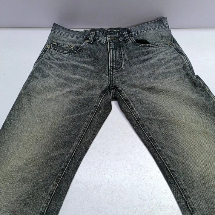 Saint Laurent Paris Yves Saint Laurent Black Casual Long Jeans Size US 30 / EU 46 - 9 Thumbnail