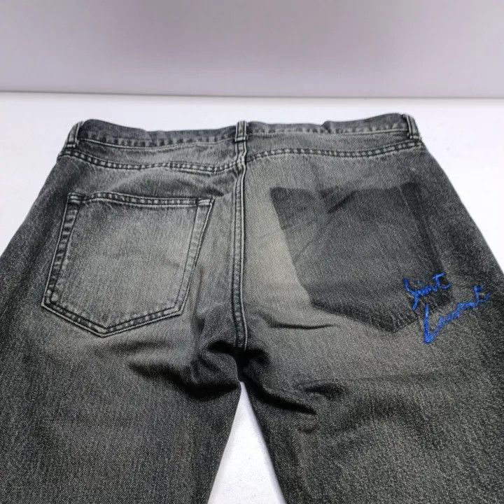Saint Laurent Paris Yves Saint Laurent Black Casual Long Jeans Size US 30 / EU 46 - 7 Thumbnail