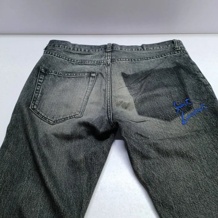 Saint Laurent Paris Yves Saint Laurent Black Casual Long Jeans Size US 30 / EU 46 - 13 Thumbnail