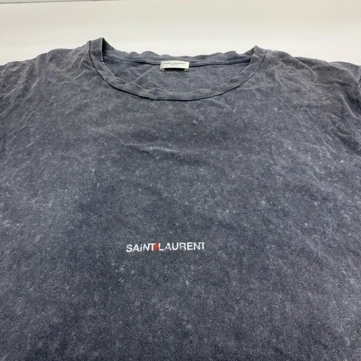 Saint Laurent Paris Saint Laurent Vintage Black Short Sleeve T-Shirt Size US XL / EU 56 / 4 - 6 Thumbnail