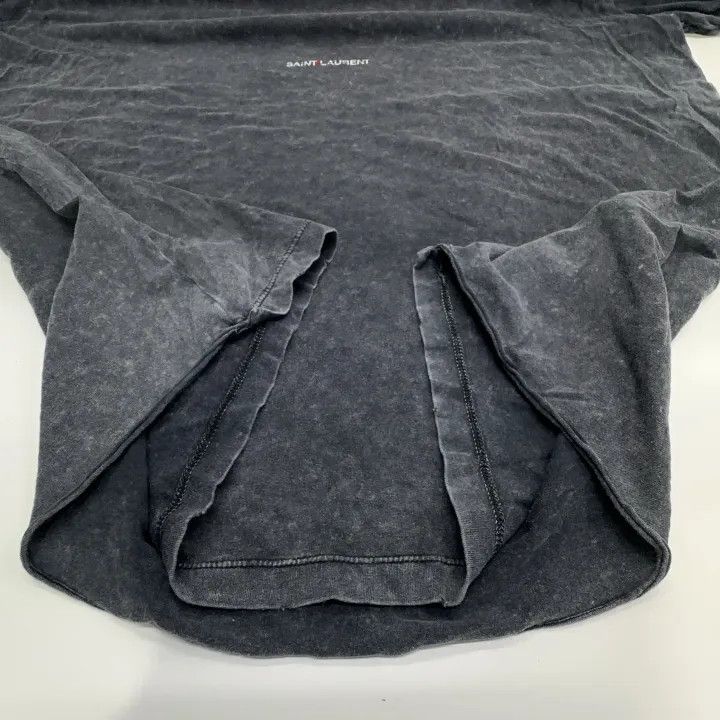 Saint Laurent Paris Saint Laurent Vintage Black Short Sleeve T-Shirt Size US XL / EU 56 / 4 - 9 Thumbnail