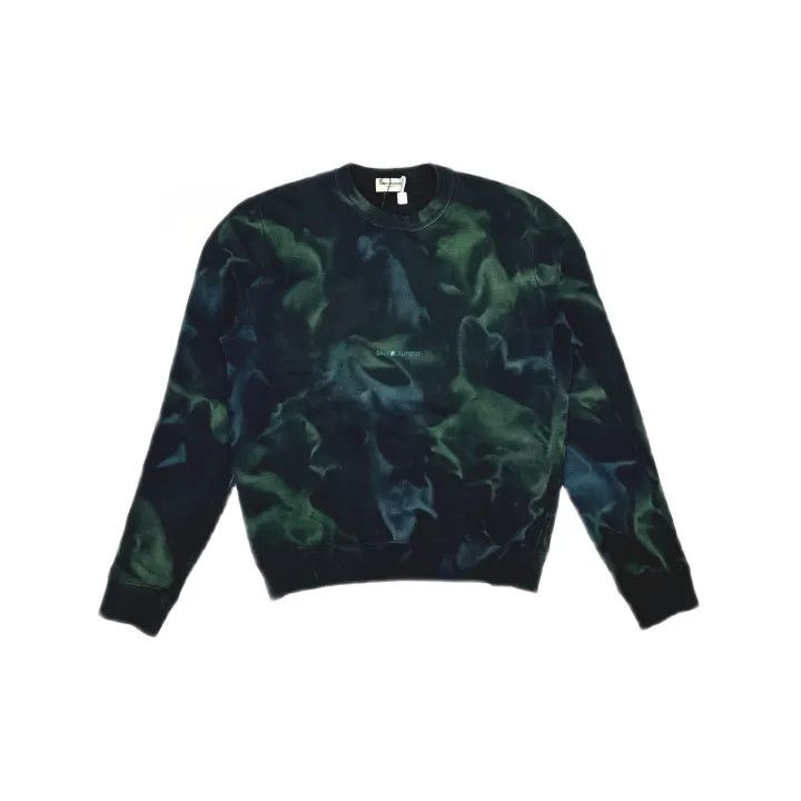 Saint Laurent Paris Saint Laurent Tie-Dye Logo Sweatshirt Size US XS / EU 42 / 0 - 2 Thumbnail