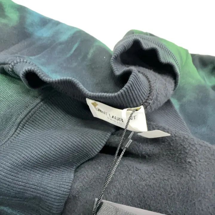 Saint Laurent Paris Saint Laurent Tie-Dye Logo Sweatshirt Size US XS / EU 42 / 0 - 6 Thumbnail