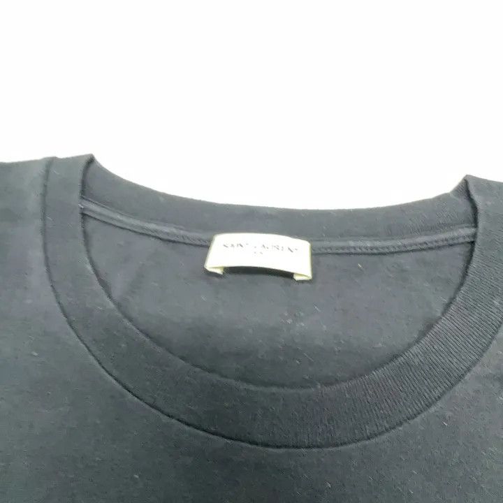 Saint Laurent Paris Yves Saint Laurent Black Graphic Short Sleeve T-Shirt Size US L / EU 52-54 / 3 - 5 Thumbnail