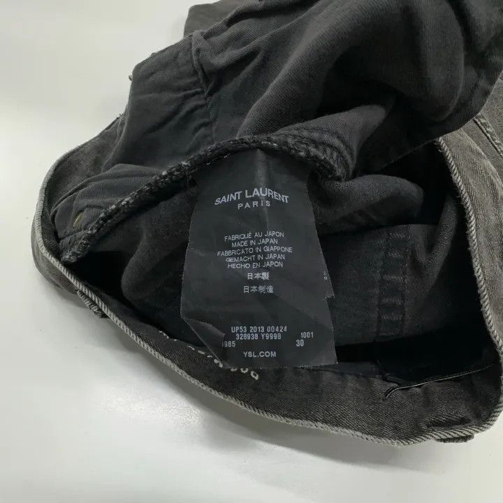 Saint Laurent Paris Saint Laurent Classic Washed Slim Fit Jeans Size US 30 / EU 46 - 5 Thumbnail