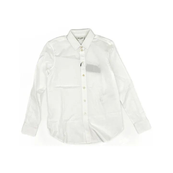 Saint Laurent Paris Saint Laurent Classic White Long Sleeve Shirt Size US S / EU 44-46 / 1 - 2 Thumbnail