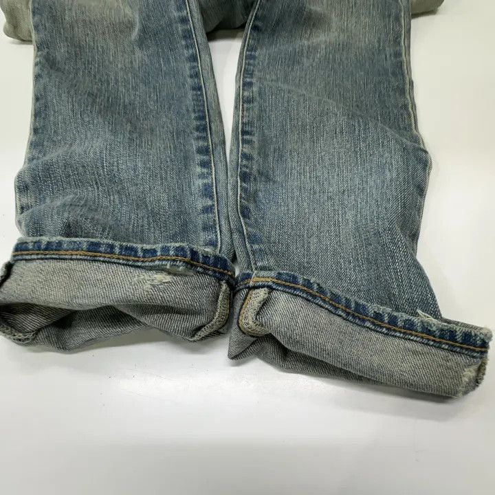 Saint Laurent Paris Yves Saint Laurent Distressed Blue Denim Pants Size US 28 / EU 44 - 11 Thumbnail