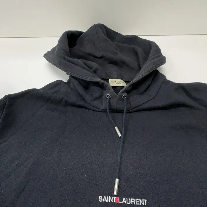 Saint Laurent Paris Saint Laurent Black Hoodie for Men and Women Size US S / EU 44-46 / 1 - 13 Thumbnail