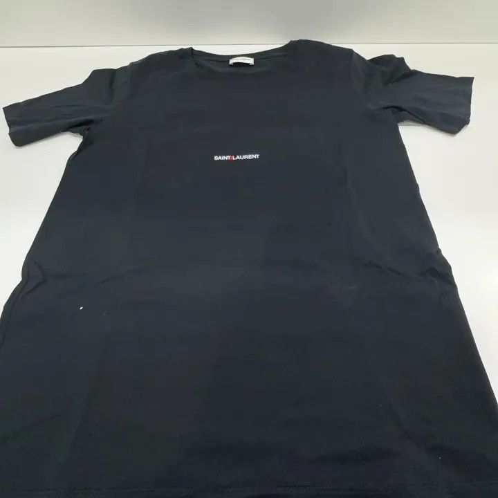 Saint Laurent Paris Saint Laurent Logo Print Short Sleeve T-Shirt Size US XS / EU 42 / 0 - 7 Thumbnail