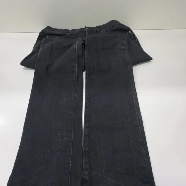 Saint Laurent Paris Saint Laurent Black Slim Fit Denim Pants Size US 32 / EU 48 - 8 Thumbnail