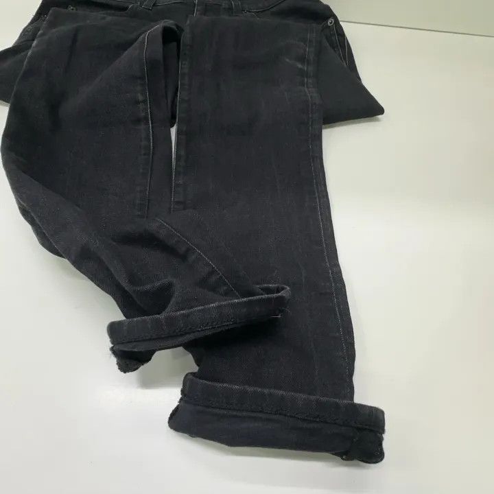 Saint Laurent Paris Saint Laurent Black Slim Fit Denim Pants Size US 32 / EU 48 - 9 Thumbnail