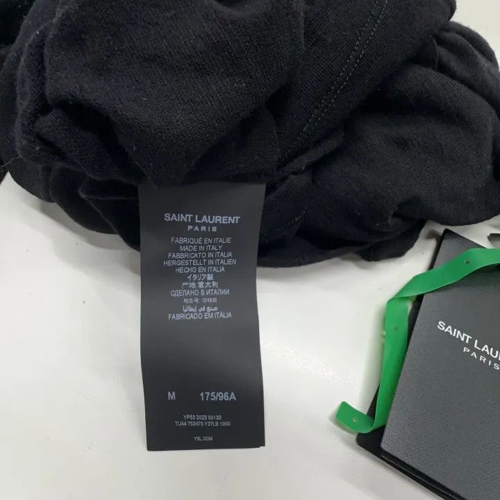 Saint Laurent Paris Saint Laurent Black Turtleneck Long Sleeve Sweater Size US M / EU 48-50 / 2 - 4 Thumbnail