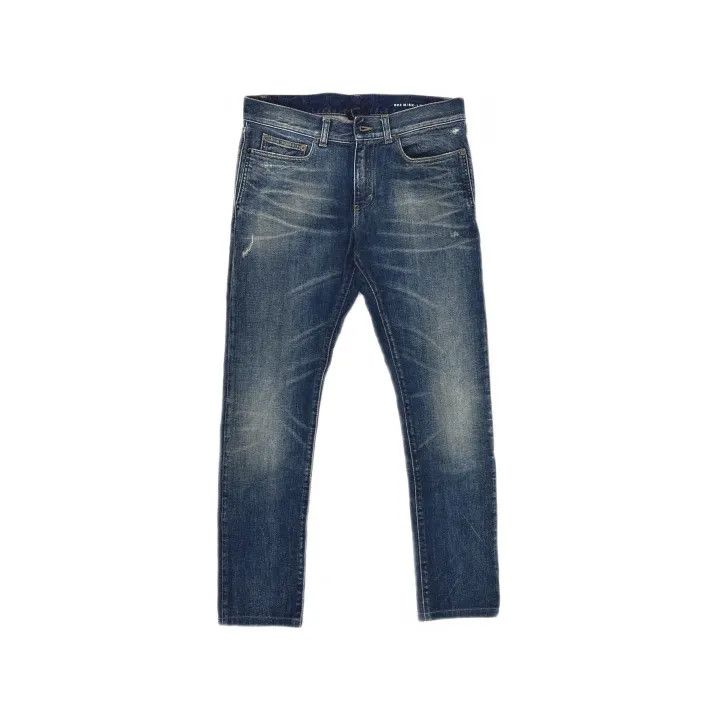 Saint Laurent Paris Saint Laurent Blue Straight Leg Jeans for Men Size US 30 / EU 46 - 2 Thumbnail