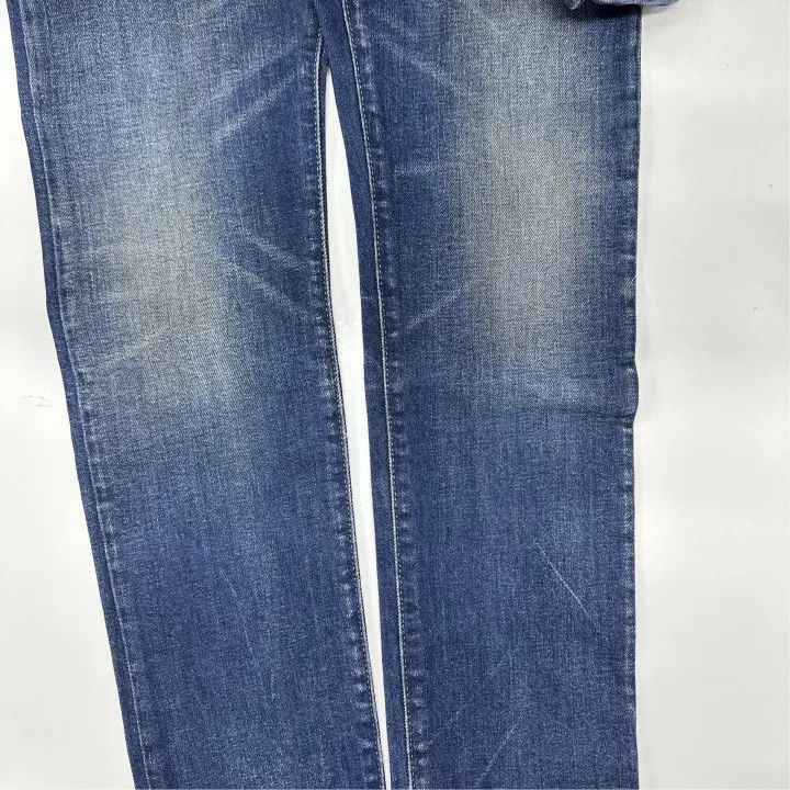 Saint Laurent Paris Saint Laurent Blue Straight Leg Jeans for Men Size US 30 / EU 46 - 8 Thumbnail