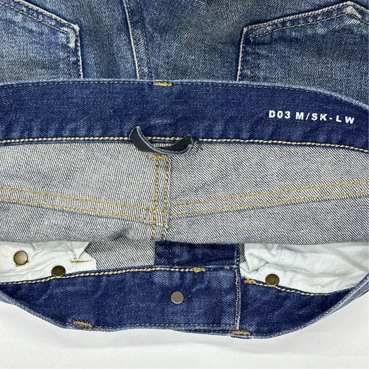 Saint Laurent Paris Saint Laurent Blue Straight Leg Jeans for Men Size US 30 / EU 46 - 6 Thumbnail