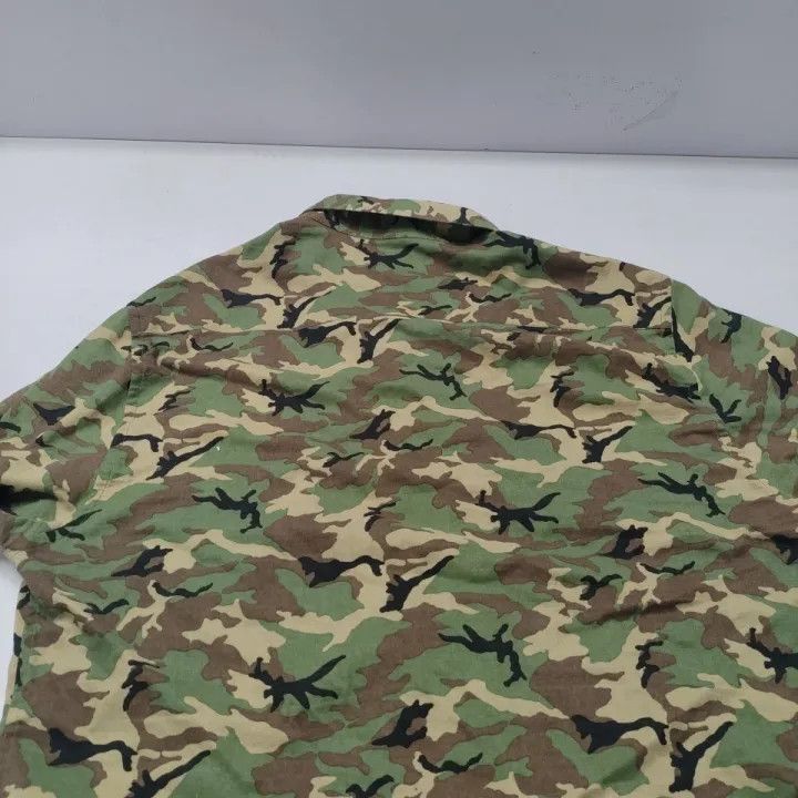 Saint Laurent Paris Saint Laurent Camouflage Long Sleeve Shirt Size US M / EU 48-50 / 2 - 6 Thumbnail
