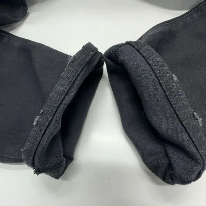 Saint Laurent Paris Yves Saint Laurent Ripped Fashion Denim Pants Size US 32 / EU 48 - 7 Thumbnail
