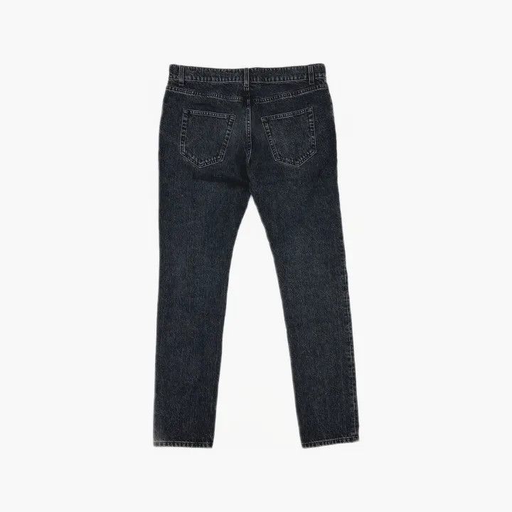 Saint Laurent Paris Yves Saint Laurent Black Distressed Jeans Size US 32 / EU 48 - 3 Thumbnail