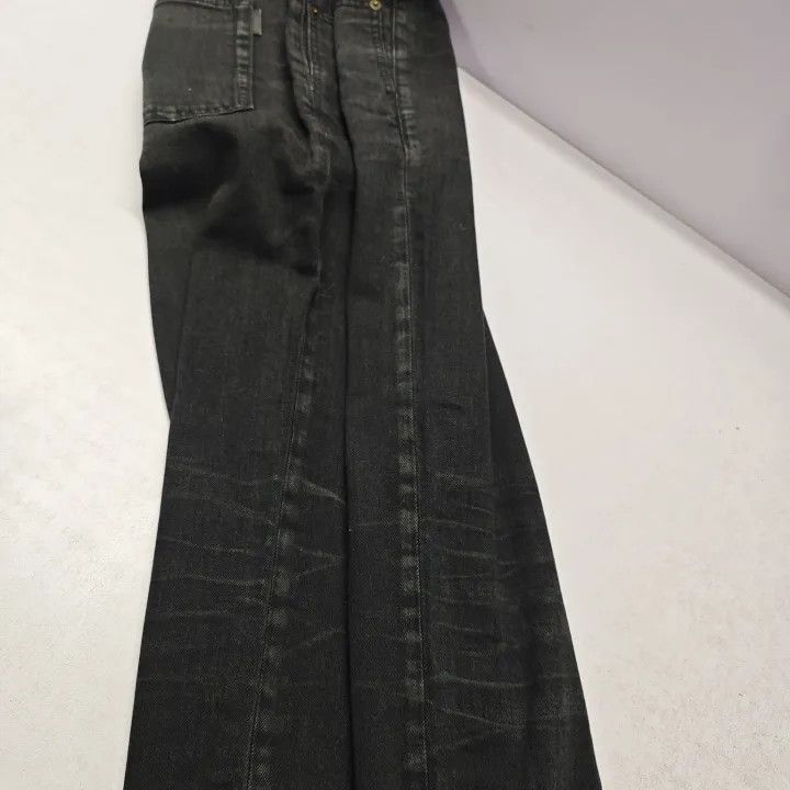 Saint Laurent Paris Yves Saint Laurent Black Jeans Size US 29 - 11 Thumbnail