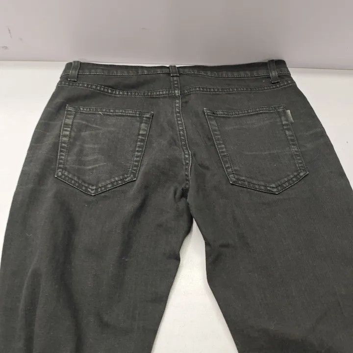 Saint Laurent Paris Yves Saint Laurent Black Jeans Size US 29 - 6 Thumbnail