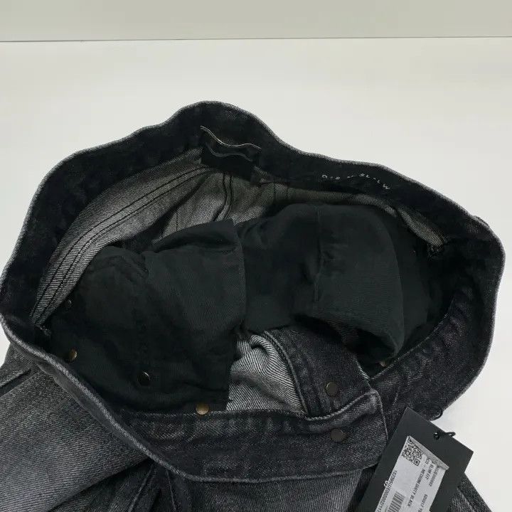 Saint Laurent Paris Saint Laurent Distressed Straight Leg Jeans Size US 30 / EU 46 - 7 Thumbnail