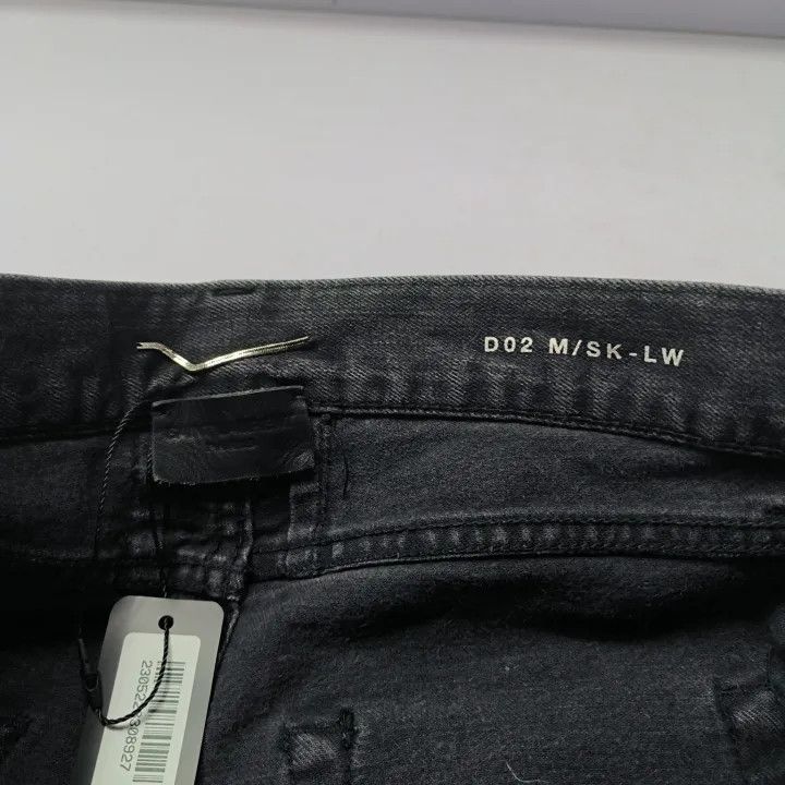 Saint Laurent Paris Saint Laurent Black Straight-Leg Denim Pants Size US 29 - 3 Thumbnail