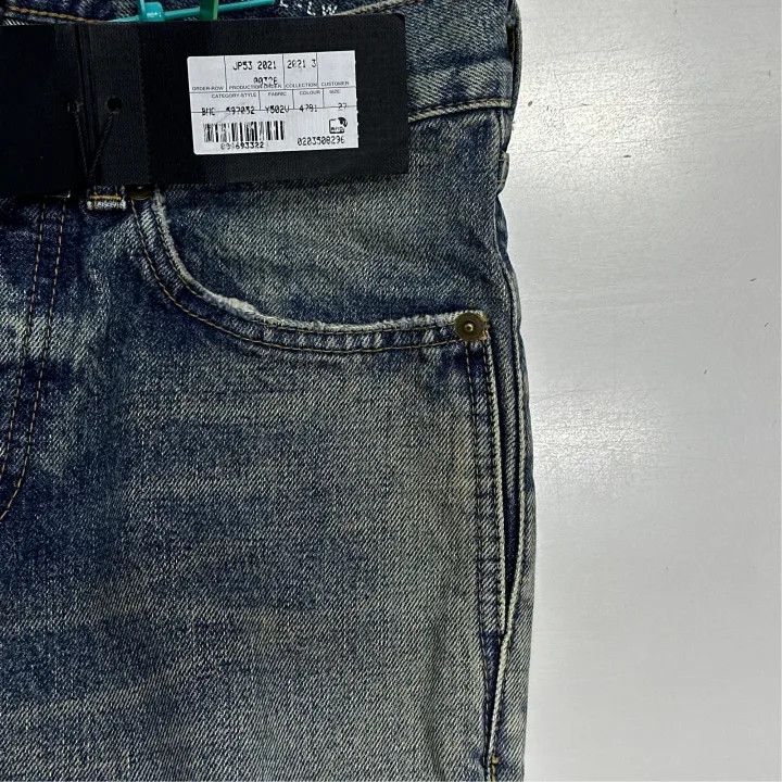 Saint Laurent Paris Saint Laurent Blue Casual Slim Jeans Size US 27 - 7 Thumbnail