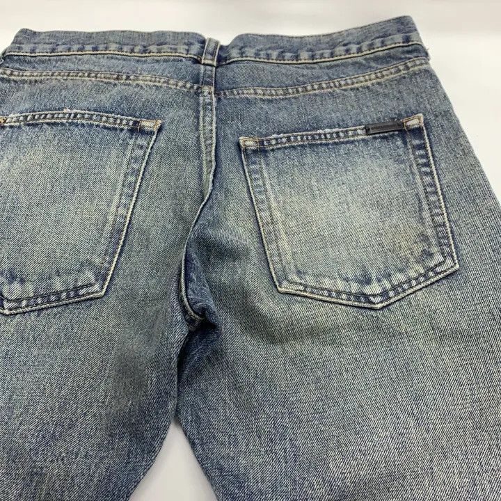 Saint Laurent Paris Saint Laurent Blue Casual Slim Jeans Size US 27 - 12 Thumbnail