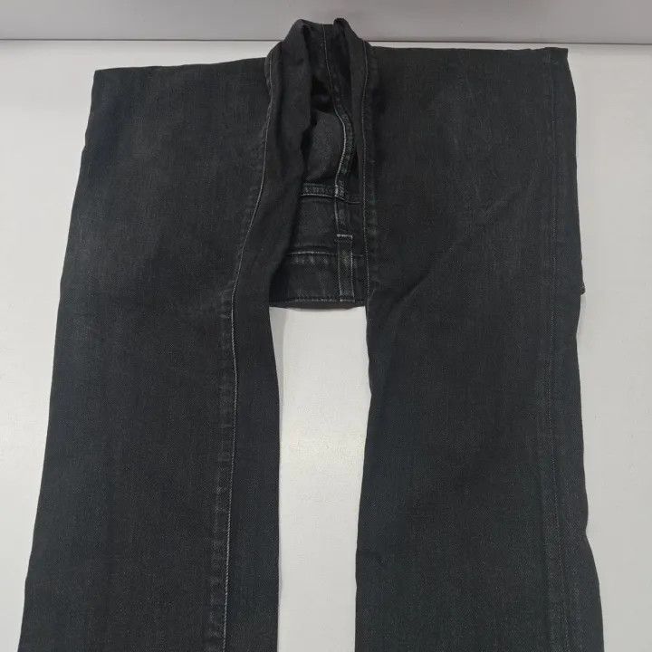 Saint Laurent Paris Saint Laurent Black Fitted Denim Pants for Men Size US 32 / EU 48 - 11 Thumbnail