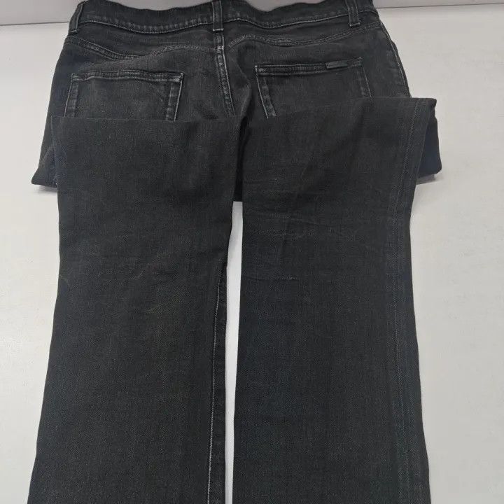 Saint Laurent Paris Saint Laurent Black Fitted Denim Pants for Men Size US 32 / EU 48 - 12 Thumbnail