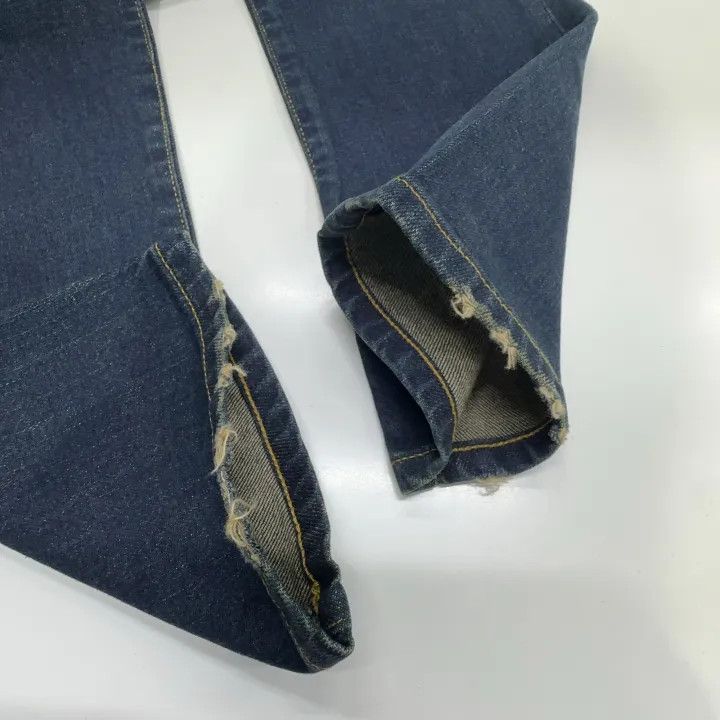 Saint Laurent Paris Yves Saint Laurent Blue Straight-Leg Denim Pants Size US 29 - 8 Thumbnail