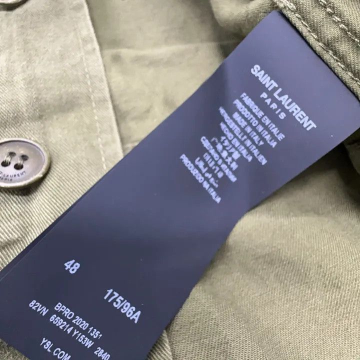 Saint Laurent Paris Saint Laurent Casual Logo Embroidered Jacket Size US M / EU 48-50 / 2 - 4 Thumbnail