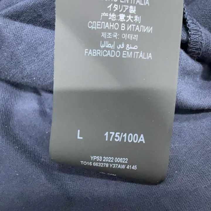 Saint Laurent Paris Saint Laurent Blue Logo T-Shirt for Men Size US L / EU 52-54 / 3 - 4 Thumbnail