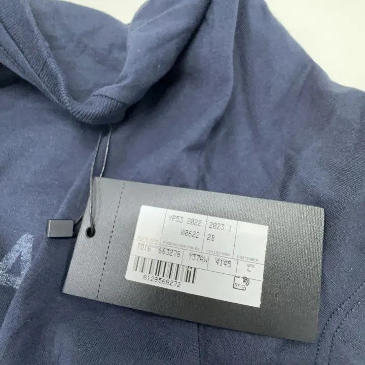 Saint Laurent Paris Saint Laurent Blue Logo T-Shirt for Men Size US L / EU 52-54 / 3 - 5 Thumbnail