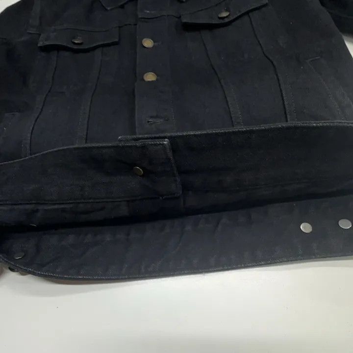 Saint Laurent Paris Saint Laurent Vintage Gray Denim Jacket Size US S / EU 44-46 / 1 - 8 Thumbnail