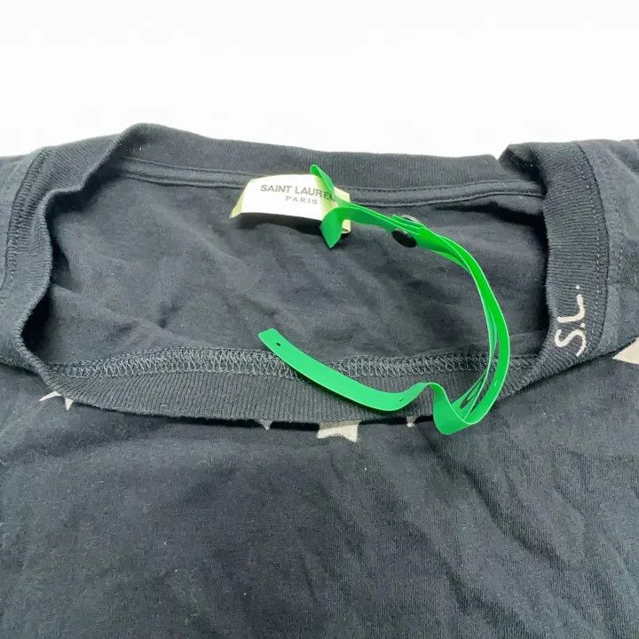 Saint Laurent Paris Yves Saint Laurent Black Star T-Shirt Size US M / EU 48-50 / 2 - 7 Thumbnail