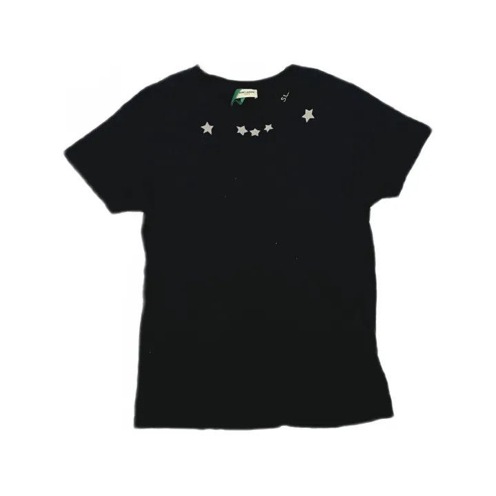Saint Laurent Paris Yves Saint Laurent Black Star T-Shirt | Grailed