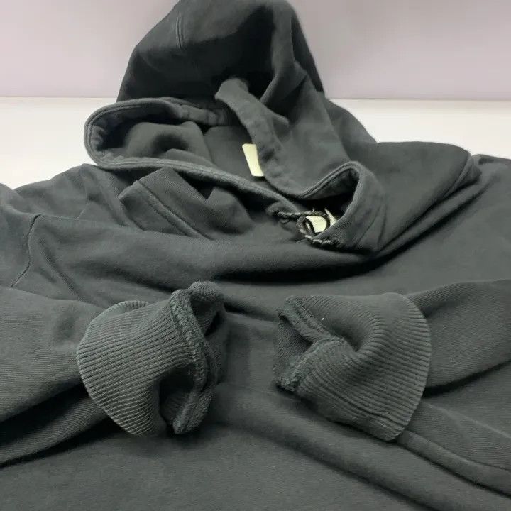 Saint Laurent Paris Yves Saint Laurent Black Hooded Sweatshirt Size US L / EU 52-54 / 3 - 12 Thumbnail
