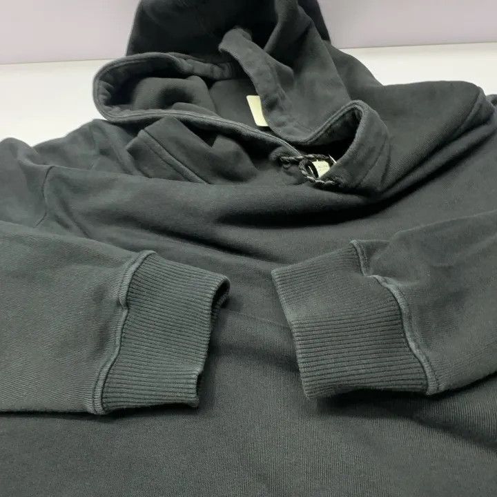 Saint Laurent Paris Yves Saint Laurent Black Hooded Sweatshirt Size US L / EU 52-54 / 3 - 11 Thumbnail