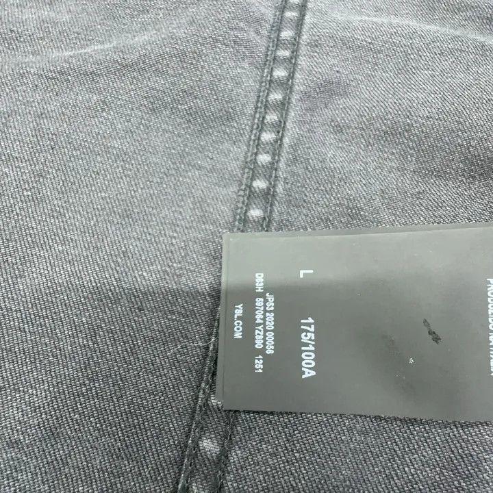 Saint Laurent Paris Saint Laurent Black Faded Denim Jacket for Men Size US L / EU 52-54 / 3 - 4 Thumbnail