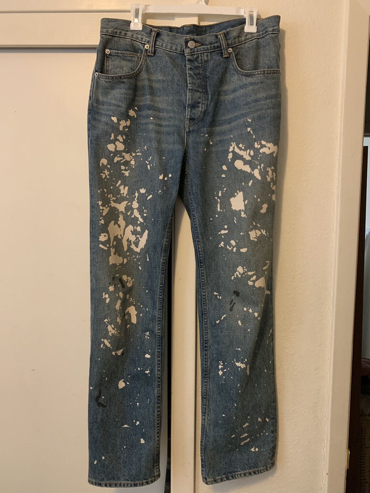 Helmut Lang Paint Jeans