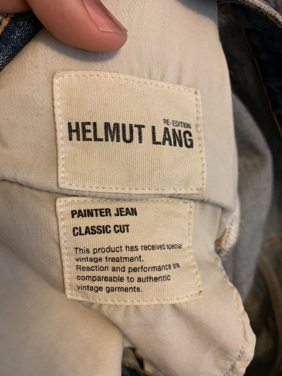 Helmut Lang Helmut Lang Paint Jeans Size US 34 / EU 50 - 3 Thumbnail