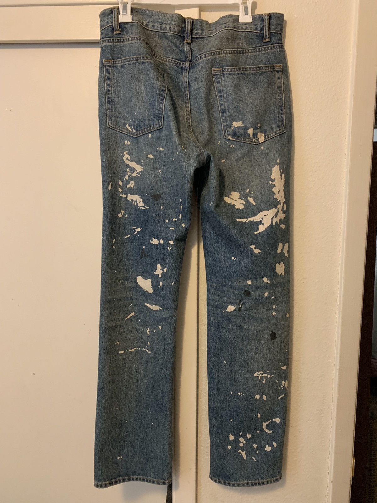 Helmut Lang Helmut Lang Paint Jeans Size US 34 / EU 50 - 2 Thumbnail