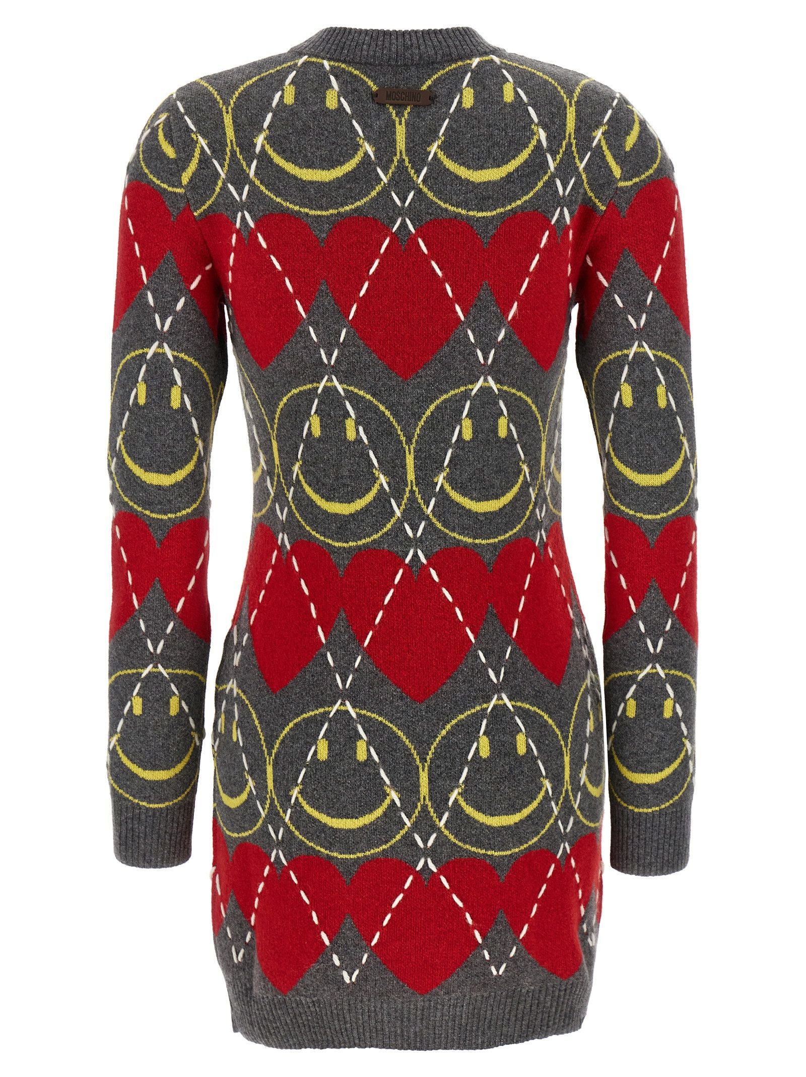 Moschino 'Smiley®' Wool Dress Size XS / US 0-2 / IT 36-38 - 2 Thumbnail
