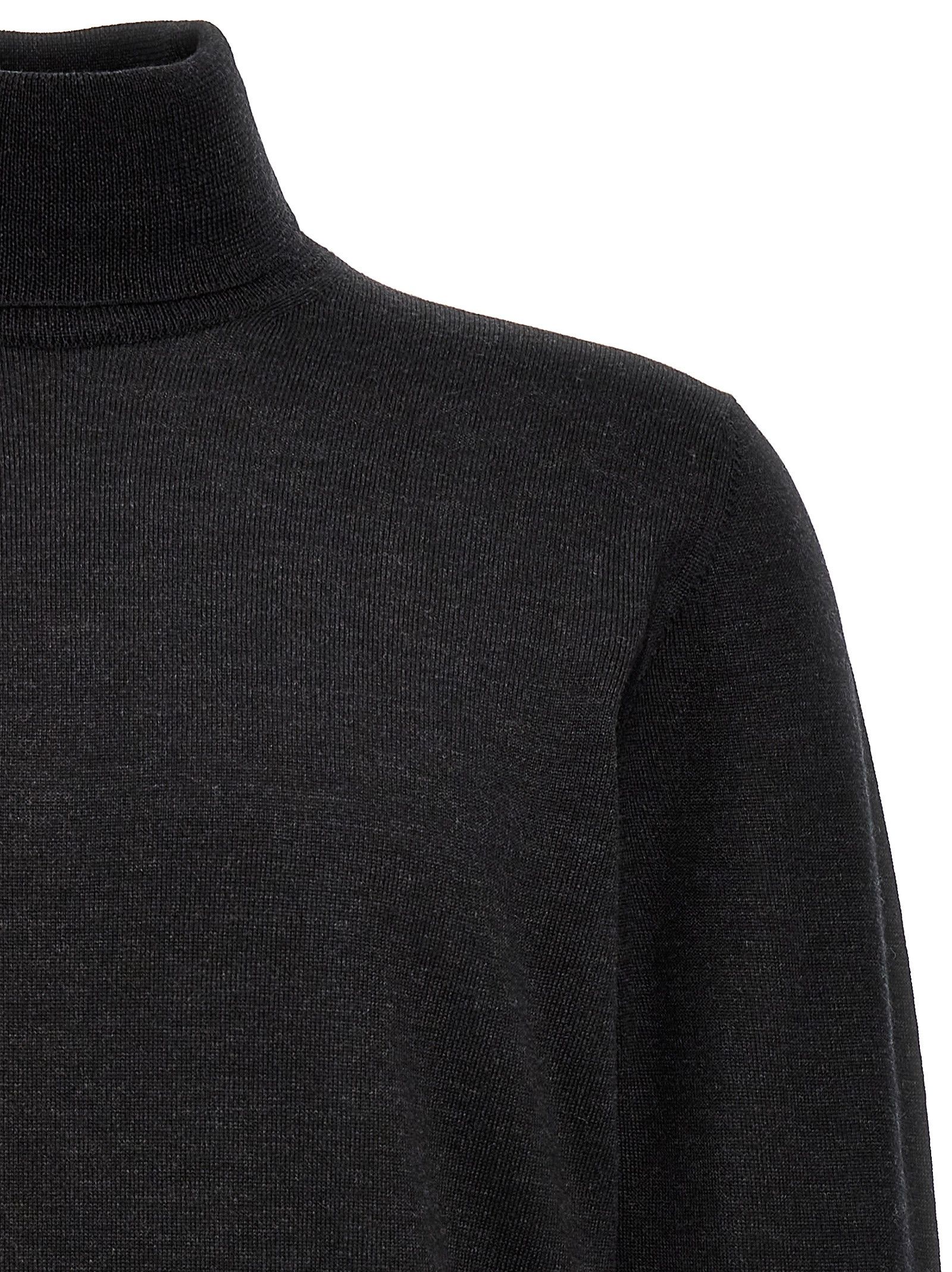 Roberto Collina Wool Turtleneck Sweater Size US XL / EU 56 / 4 - 3 Thumbnail