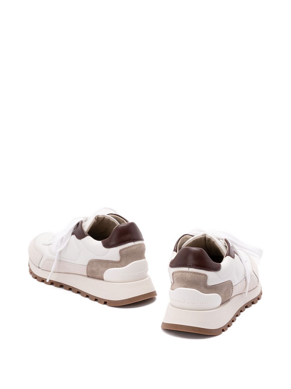 Brunello Cucinelli LEATHER SNEAKERS Size US 11 / IT 41 - 2 Thumbnail